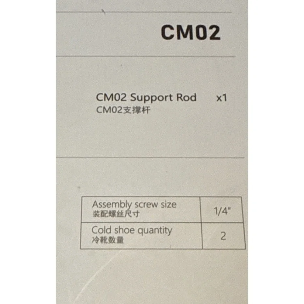 1 PC Monitor Camera Mount Stand Webcam Clamp 1/4 Inch Screw CM02 Max 1.4 In NIB